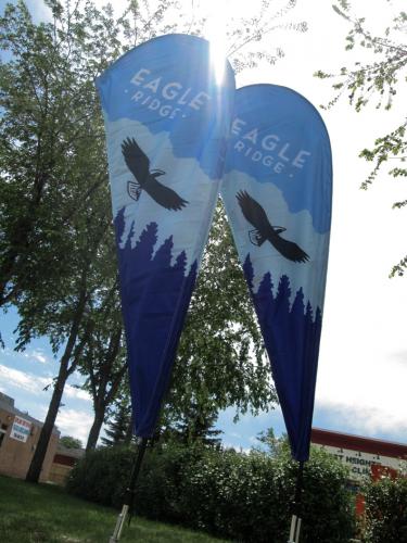 Eagle Ridge Golf Course - Tear Drop Banners