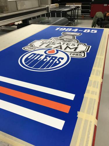 Edmonton Oilers - NHL Greatest Team Banner