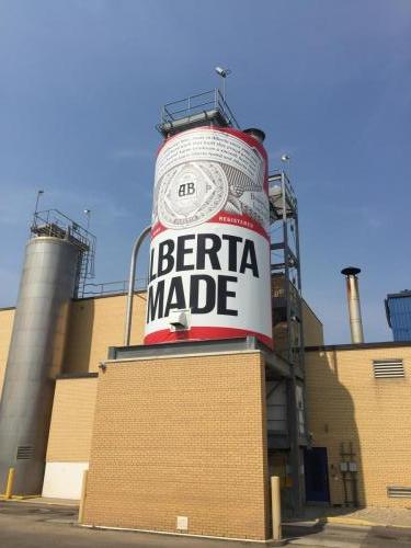 Labatts  Beer can Banner 