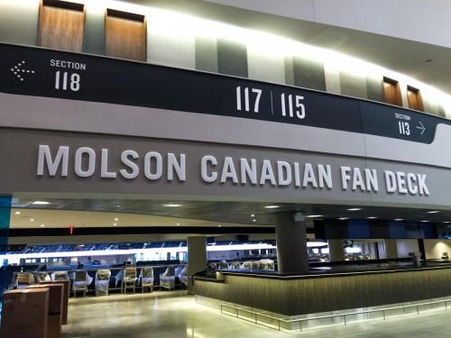 Rogers Place - Interior Business Signage