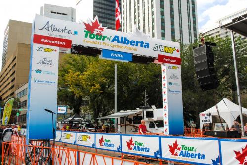 Tour of Alberta - Event Signage