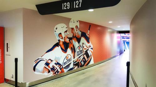 Rogers Place Mural/Wall Graphics - 4