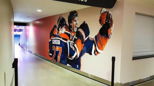 Rogers Place Mural/Wall Graphics - 6