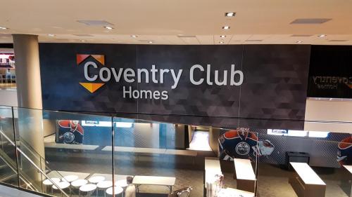 Rogers Place Coventry Club -  Wall Signage 1