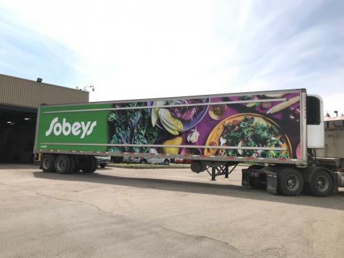 Sobeys Trailer (Wedge with rails)  05-07-20 