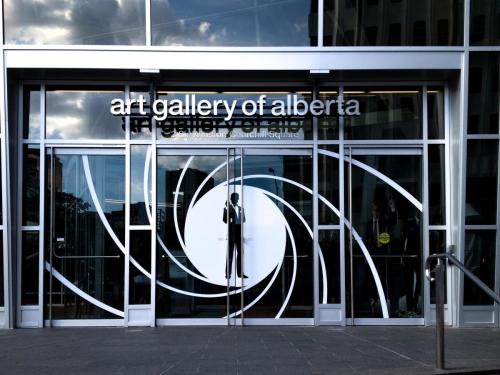 Art Gallery of Alberta - Exterior Window Graphics